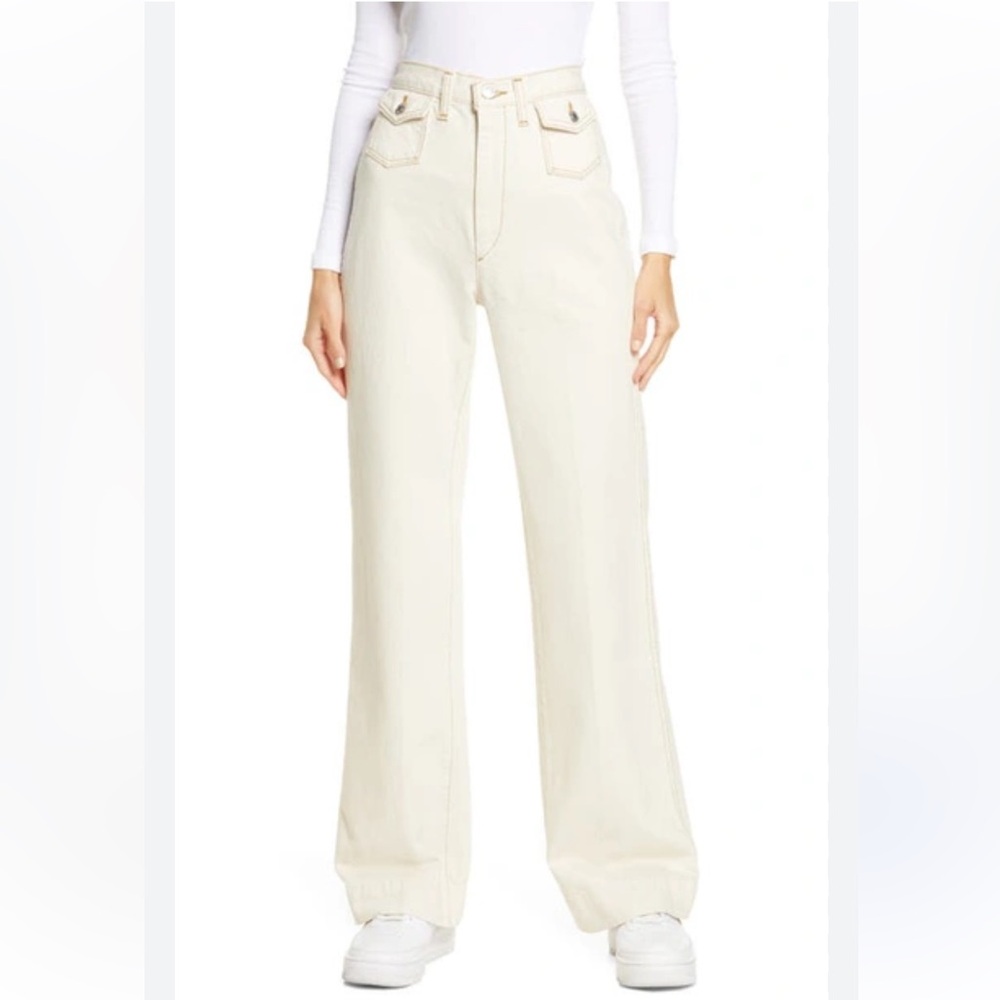 Re/Done 70s Ultra High Rise Stove Pipe Jean